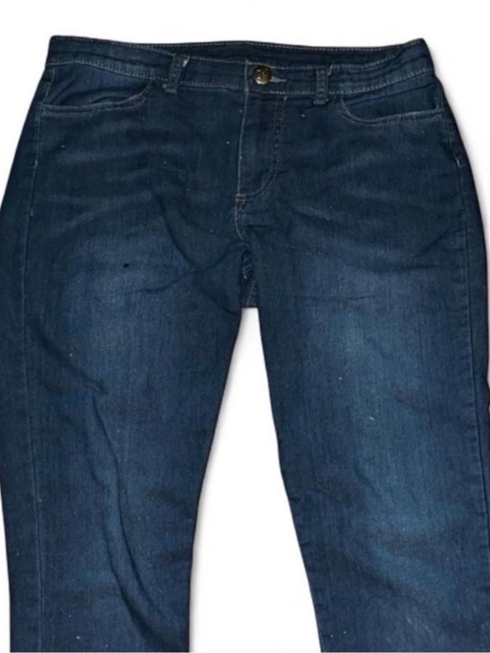 Juicy Couture Low Waist Dark Blue Jeans with French Terry lining size 8